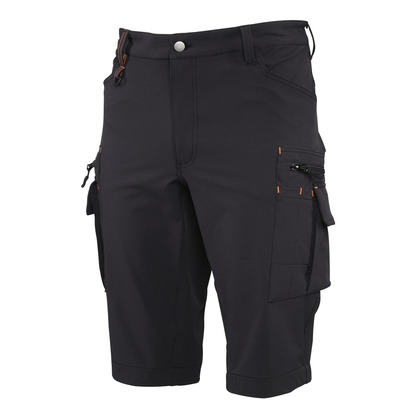 Shorts fullstrech svart C50 herr Worksafe