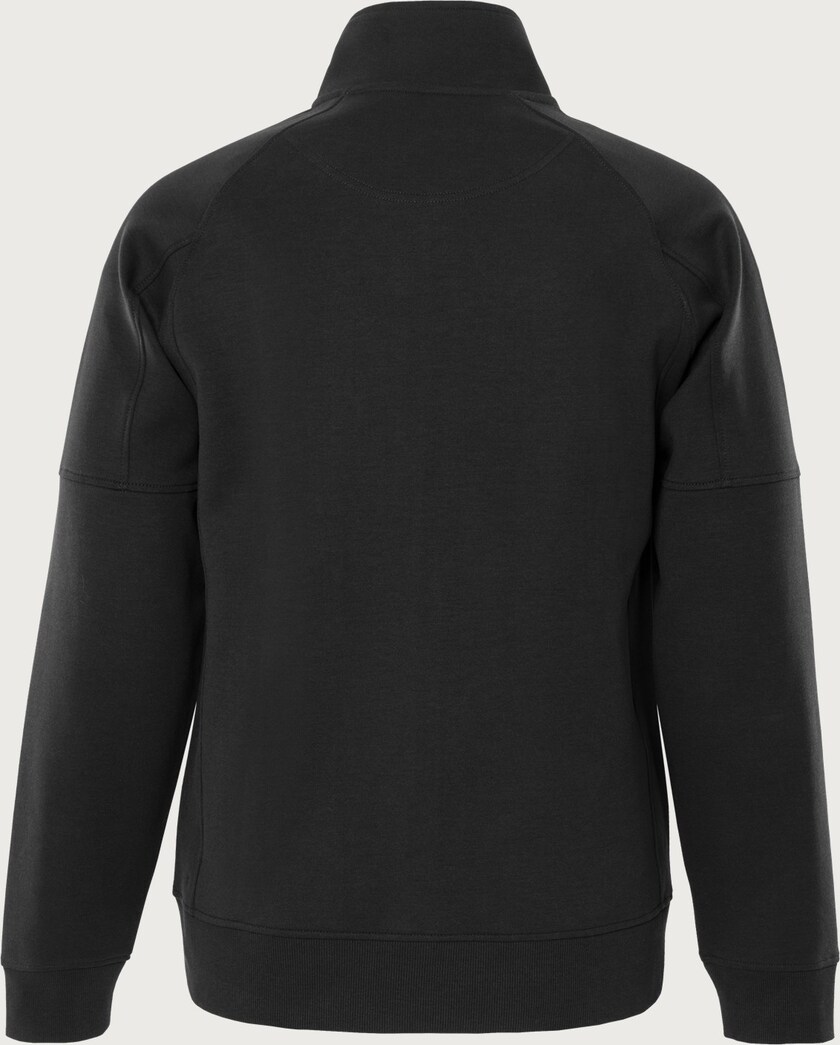 SWEATSHIRTJACKA 7832 GKI DAM SVART STL M