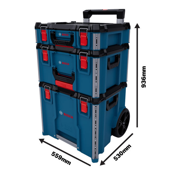 RULLVAGN L-BOXX CONTRACTOR SET 3