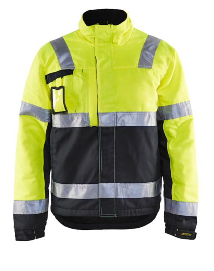 Varseljacka vinter Varselgul/S vart XXXL