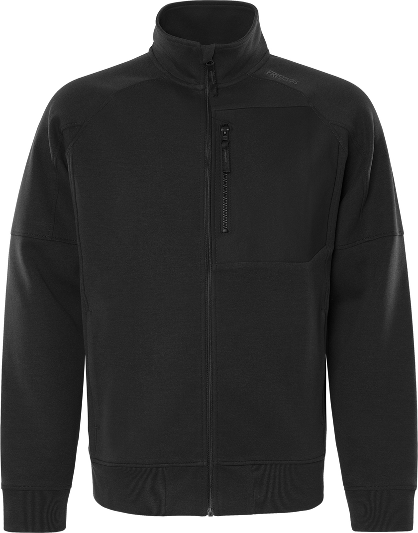 SWEATSHIRTJACKA 7830 GKI SVART STL M