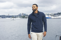 Hunts Point Fleece Men Dark Na vy XL