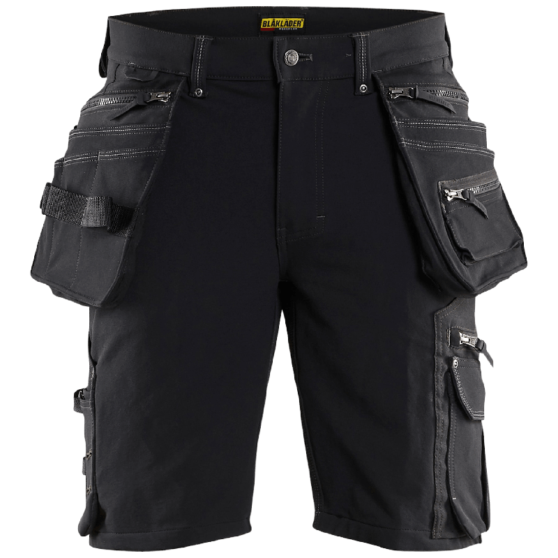 Hantverksshorts 4-vägsstretch X1900 Svart C56