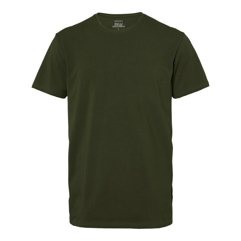 Norman ms rn GOTS dk oliv S