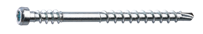 Listskruv zink 3,3x48 200p Grabber