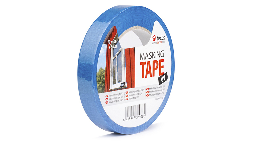 Maskeringstejp uv blå 19mmx50m Tectis 48 RL/FP