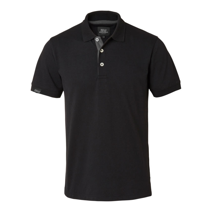 Weston Polo ms bla/grey XXL SW PIKE 325 bla/grey XXL