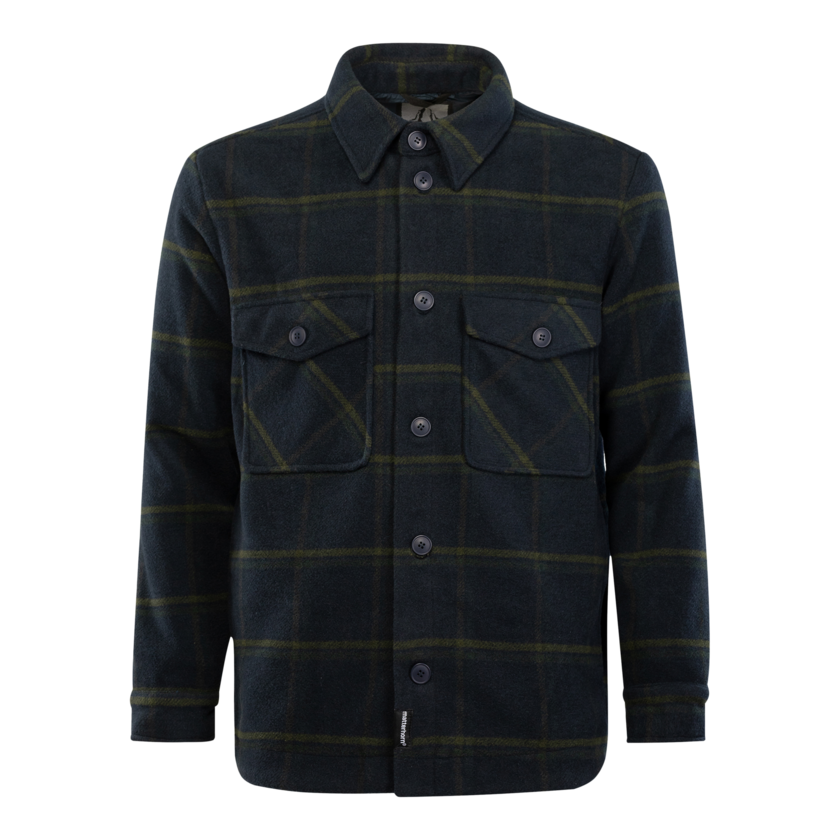Tabei Overshirt Navy/green,XXS