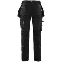 Hantverksbyxa 4-vägsstretch X1900 Dam Svart C42