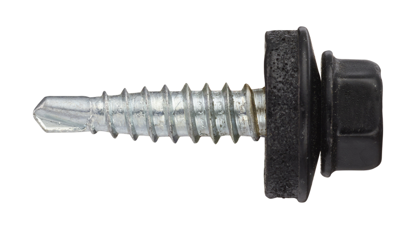 Överlappskruv svart 4,8x22mm 250p VSB