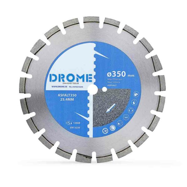 Diamantklinga Asfalt 400X25,4  Universal