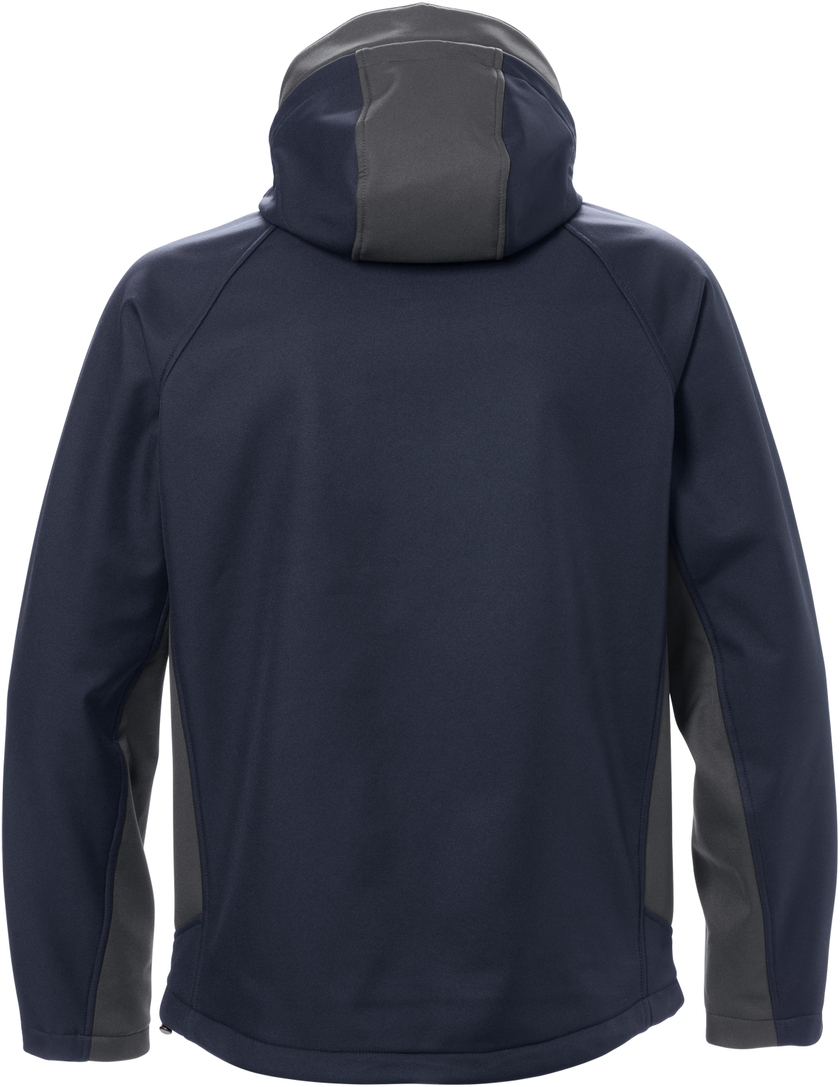 SOFTSHELLJACKA 1414 SHI MARIN/MÖRKGRÅ STL 2XL