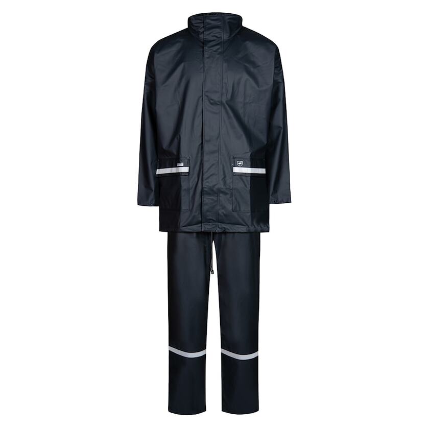 REGNSET LR1389-07 SVART S PU 170 G/M2