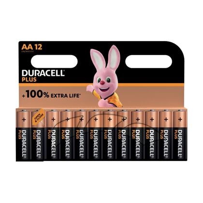 BATTERI PLUS POWER AA 12P K