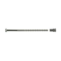 Tryckeskruv nickel M4x90mm  2+2p Bårebo