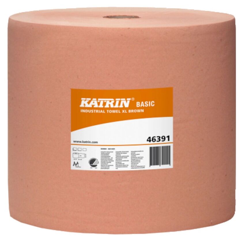 Torkpapper Basic XL 1000m brun