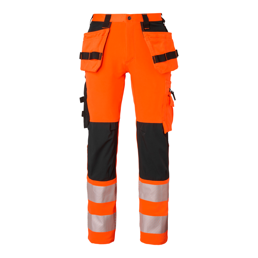 Stretchbyxa varsel 313 orange  C44
