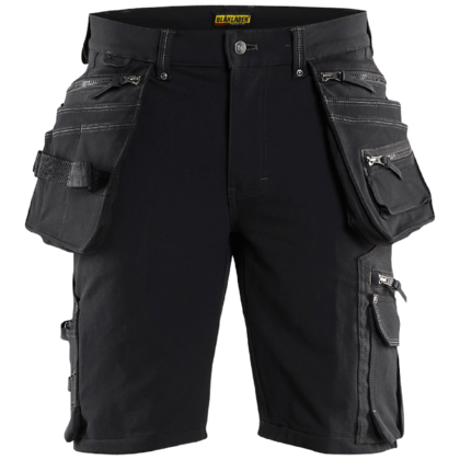 Hantverksshorts 4-vägsstretch X1900 Svart C56