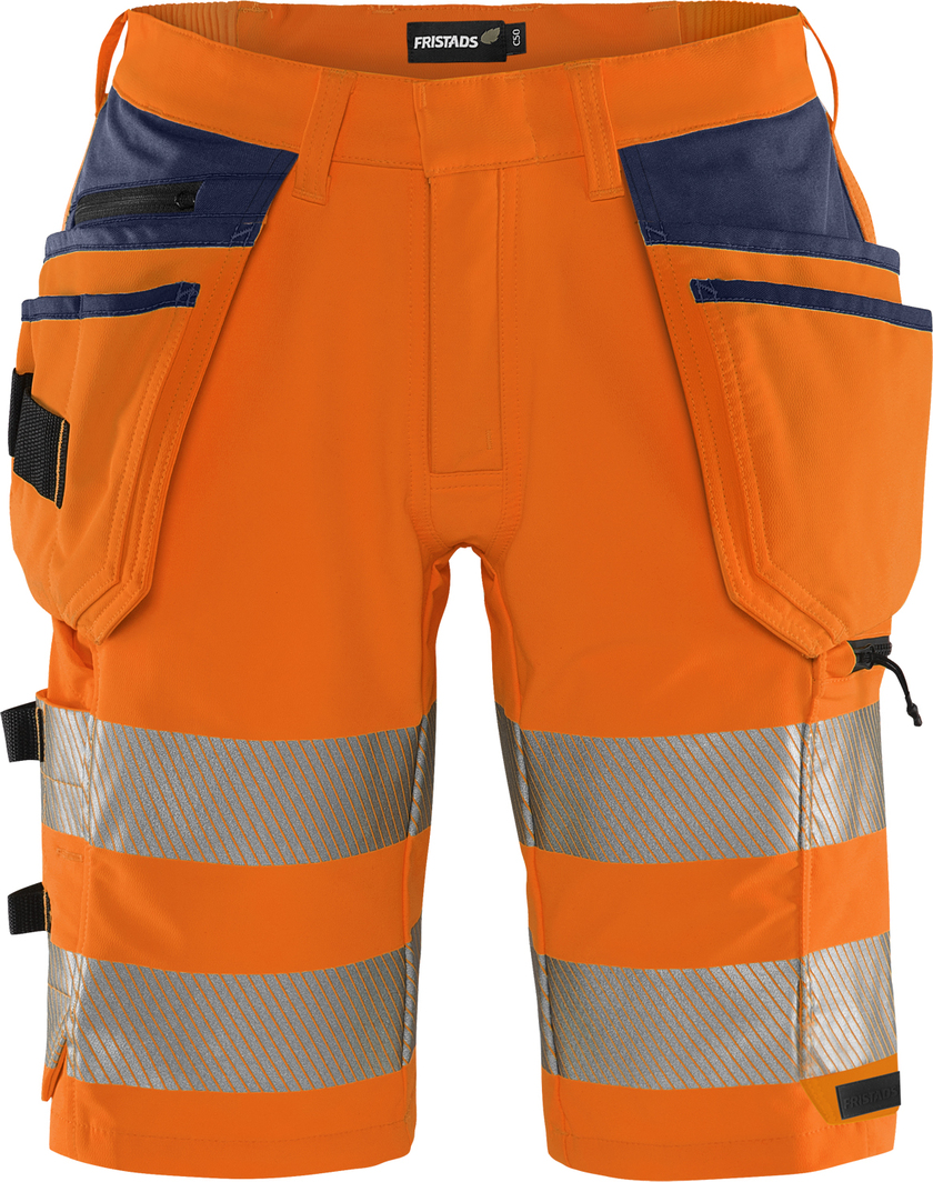 SHORTS 2646 GSTP GREEN VARSEL VARSELORANGE/MARINBLÅ STL C52