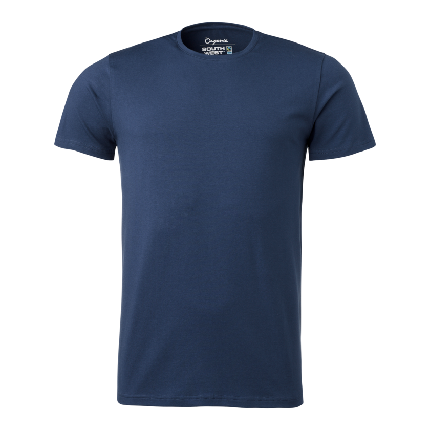 Norman ms rn GOTS indigo S SW T-SHIRT Modell:126