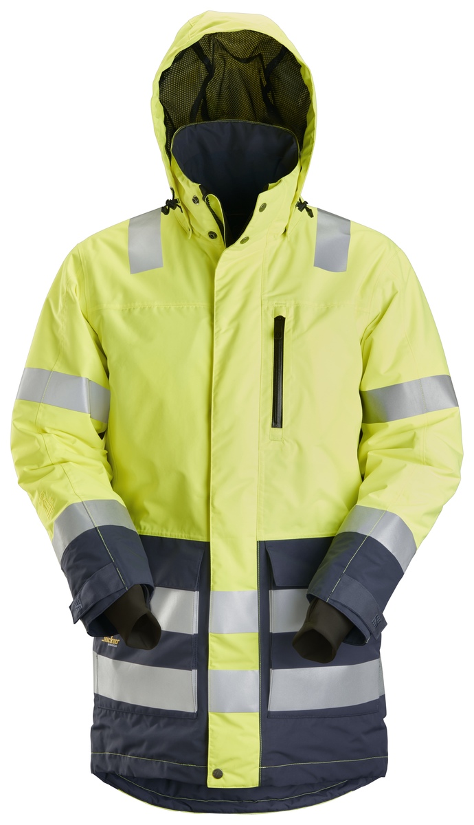 Parkas fodrad WP KL3 Varselgu/ Marin Stl: XS