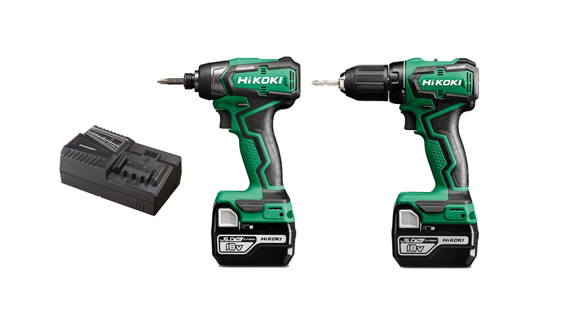 COMBO KIT KC18DD 5AH HSC HIKOKI 18V DS18DD/WH18DD
