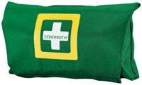 FÖRSTA HJÄLPEN-VÄSKA, CEDERROT H FIRST AID KIT SMALL