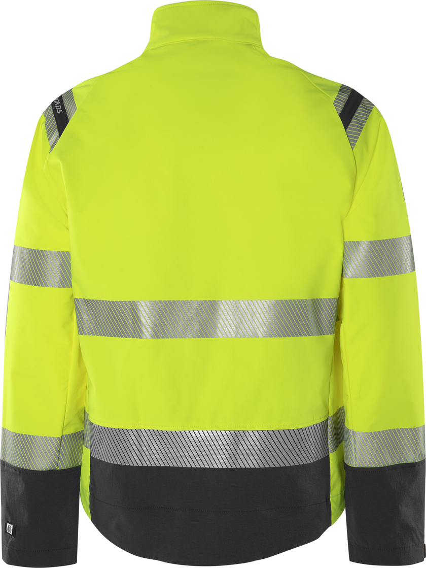 JACKA 4647 GSTP GREEN VARSEL VARSELGUL/SVART STL 4XL