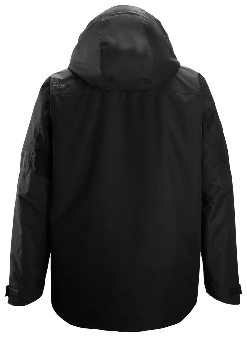 VINTERJACKA FODRAD AW WP SVART STL: XXXL