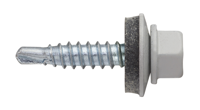 Överlappskruv ljusgrå 4,8x22mm 250p VSB