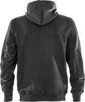 SWEATSHIRTJACKA 7783 LYS SVART STL M
