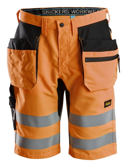 SHORTS HF LITEWORK STL:58 VARSELORANGE/SVART