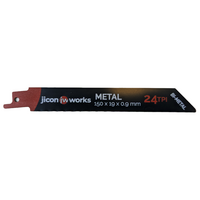 Tigersågblad Metall 150 mm 24 TPI, 25-pack