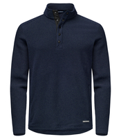 Hunts Point Fleece Men Dark Na vy XL