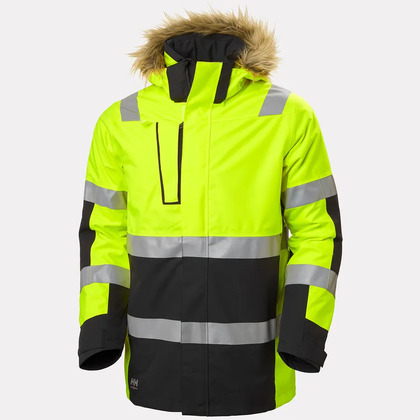VINTERPARKA ALNA 2.0 GUL/EBONY VARSEL XS
