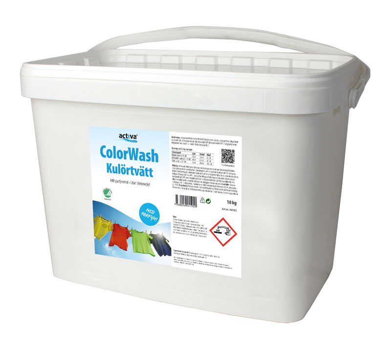 TVÄTTMEDEL COLOR ACTIVA 10KG