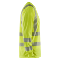 UV-skyddad långärmad varsel-T-shirt Varselgul M