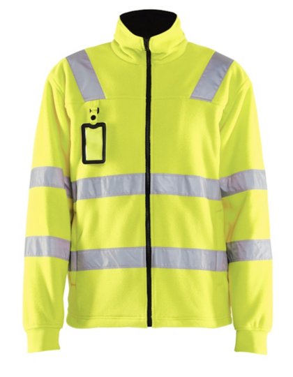 Fleecejacka varsel Gul M 100% Polyester, fleece one si