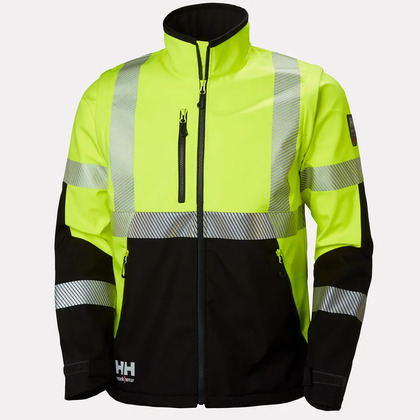 ICU SOFTS JACKET 369 EN471 YELLOW/EBONY XS
