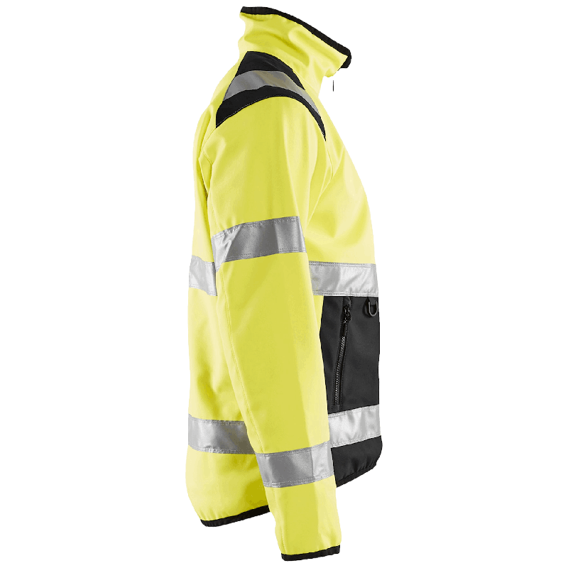 Varseljacka Softshell Varselgul/Svart XXL