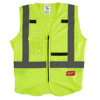 SÄKERHETSVÄST HI-VIS GUL S/M