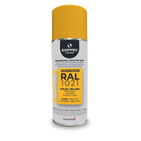 Industrial top coat Akryl RAL  1021 rapsgul 400 ml