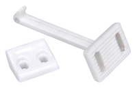BARNSPÄRR MILLERS PLAST SKÅP/L ÅDA VIT 70MM