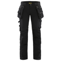 Hantverksbyxa 4-vägsstretch X1900 Dam Svart C42