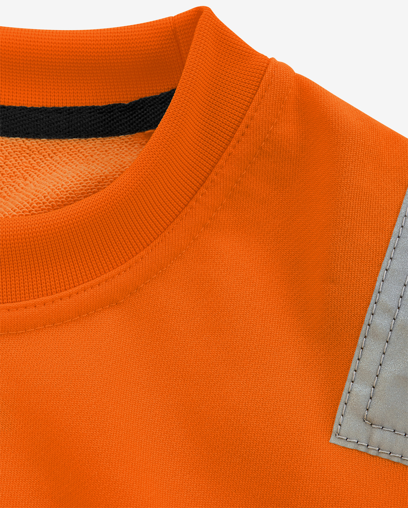 SWEATSHIRT VARSEL 7446 SHV VARSELORANGE STL XS