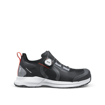 SKYDDSSKO REVO 3 LOW SVART/ORANGE STL: 45