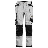 Arbetsbyxa Dam HF AW Vit/Svart  Stl: 034