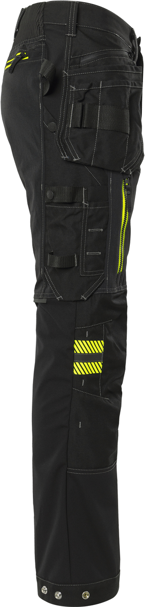 BYXA STRETCH HANTVERK 2566 STP SVART STL C150