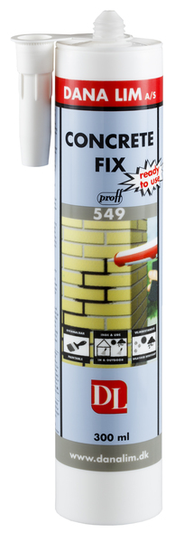 Fogmassa Concrete Fix 549 300ml