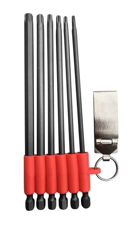 Bitssats 6 st 150 mm Torx 10/1 Wemax
